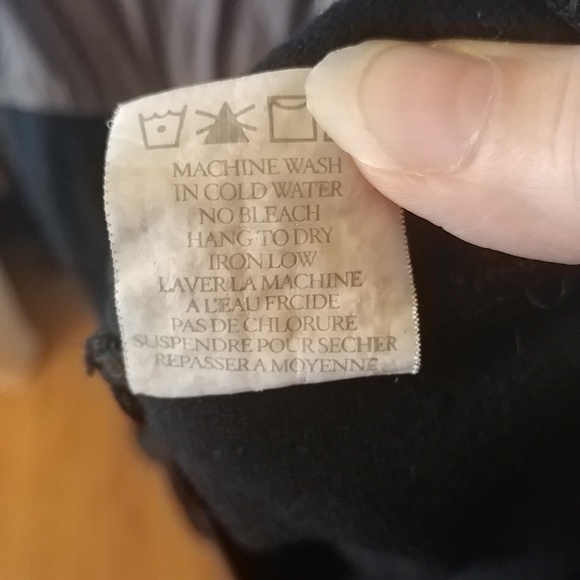 10/$10   Costa Blanca Black Gunmetal Grey Dress L - Picture 4 of 4